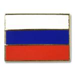 Odznak (pins) 18mm vlajka Rusko - farebný