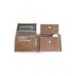 Pánská kožená peněženka Arwel 7033­ - tmavě hnědá