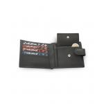Pánská kožená peněženka Arwel 3223L­ - černá