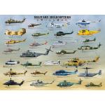 Puzzle Vojenské helikoptéry XL 500 dílků