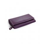 Dámska kožená listová peňaženka Arwel 2120 - fialová