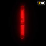 Svietiace tyčinky M-Tac Light Sticks 4,5 x 40 mm 10 ks - červené