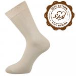 Ponožky bavlnené Lonka Habin - béžové