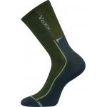 Ponožky antibakteriálne Voxx Josef - olivové-navy