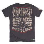Tričko Yakuza Premium Brokle - tmavo sivé