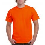 Tričko Gildan Ultra - oranžové svietiace