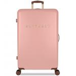 Cestovní kufr Suitsuit Fab Seventies 91 l - růžový-hnědý