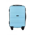 Cestovní kufr Wings Shell 38 l - světle modrý