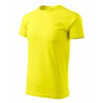 Tričko unisex Malfini Heavy New - žluté svítící