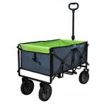 Prepravný skladací vozík Calter 95 - zelený-sivý