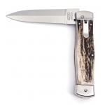 Nůž vyhazovací Mikov Predator 241-NP-1/Hammer - béžový-stříbrný