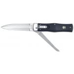 Nůž vyhazovací Mikov Predator 241-NH-2/KP - černý-stříbrný (18+)
