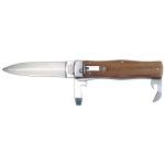Nôž vyhadzovací Mikov Predator 241-ND-3/KP - hnedý-strieborný