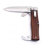Nůž vyhazovací Mikov Predator 241-ND-3/KP - hnědý-stříbrný