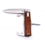 Nůž vyhazovací Mikov Predator 241-ND-4/KP - hnědý-stříbrný