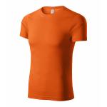 Tričko unisex Piccolio Paint - oranžové