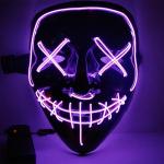 Desivá LED svetelná maska - čierna
