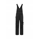 Pracovní kalhoty laclové Tricorp Bib&Brace Twill Cordura - černé
