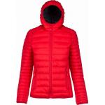 Dámská zimní bunda Kariban Down Jacket - červená