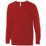 Pánsky sveter Karibando V Jumper - červený