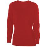 Dámsky sveter Karibando V Jumper - červený