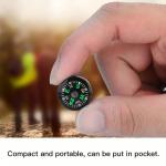 Mini kompas Bist 2 cm - čierny