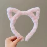 Čelenka módní s ušima Bist Cat - růžová