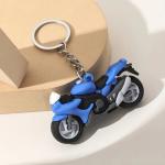 Přívěsek na klíče Bist Motorka - modrý