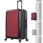 Cestovní kufr Mia Toro 101-126L - černý-červený