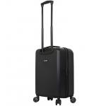 Cestovní kufr Mia Toro 41-51L - černý-stříbrný