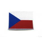Nášivka Česká vlajka 8x5,8 cm - barevná