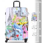 Cestovní kufr Tucci 0163 New York 88-119 L - barevný