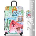 Cestovní kufr Tucci 0168 Paris 88-119 L - barevný