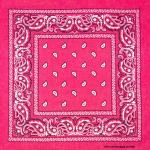Bandana šátek Bist Style - tmavě růžový