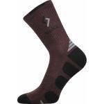 Ponožky športové Voxx Tronic - hnedé-čierne