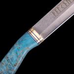Nôž Scandinoff Valknut Classic - strieborný-modrý