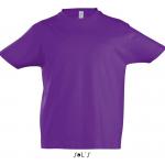 Dětské tričko krátký rukáv Sols - fialové