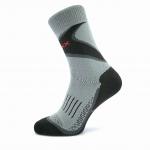 Ponožky unisex sportovní trekingové Voxx Inpulse - světle šedé-černé