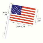 Vlajka USA 14 x 21 cm na plastové tyčce