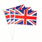 Vlajka Veľká Británia 14 x 21 cm na plastovej tyčke