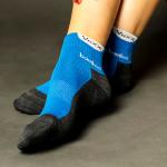 Ponožky bambusové športové Voxx Brooke - modré-sivé