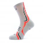 Ponožky unisex sportovní Voxx Thorx - světle šedé-červené