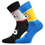 Ponožky detské Boma Tlamik 2 páry (navy, modré)