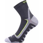 Ponožky sportovní unisex Voxx Kryptox - šedé-žluté