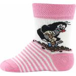 Ponožky dětské Boma Krteček 3 páry (tmavě růžové, růžové, světle růžové)