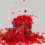 Romantické okvetné lístky ruže 100 ks - červené