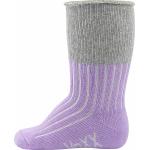 Ponožky detské Voxx Lunik 3 páry (fialové, ružové, tmavo ružové)