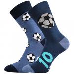 Ponožky detské športové Lonka Doblik 3 páry (navy, šedé, želené)