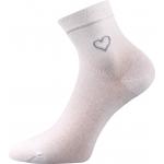 Ponožky elegantné dámske Lonka Filiona - biele