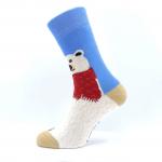 Ponožky froté unisex Lonka Frooloo Medvědi - modré-béžové